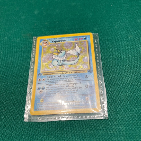 1st edition 1995 vaporeon